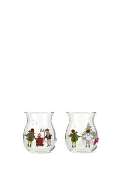 Holmegaard Christmas Tea Light Holders 2022 - (Set Of Two)