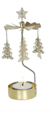 Anglaspel Rotary Candle Holder – Christmas Tree