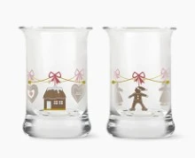 Holmgaard Christmas Dram Glasses 2023 - (Set Of Two)