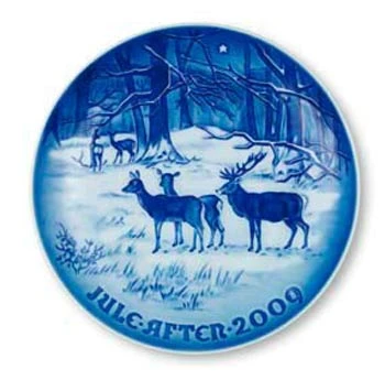 2009 B&G Christmas Plate Series Christmas Plate