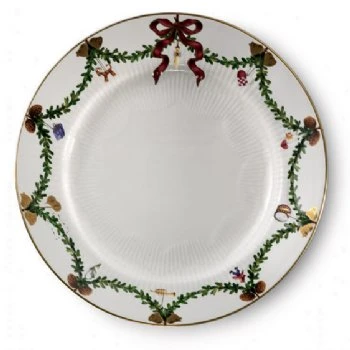 Star Fluted Christmas Dessert/Salad Plate