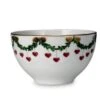 Star Fluted Christmas Chocolate Bowl