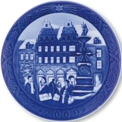 2009 RC The Christmas Plate Series Christmas Plate