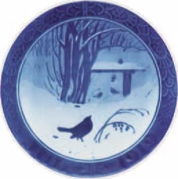 1919 Royal Copenhagen Christmas Plate