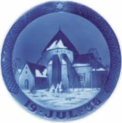 1938 Royal Copenhagen Christmas Plate