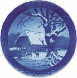 1952 Royal Copenhagen Christmas Plate
