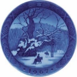 1967 Royal Copenhagen Christmas Plate