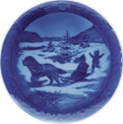 1986 Royal Copenhagen Christmas Plate