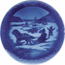 1986 Royal Copenhagen Christmas Plate