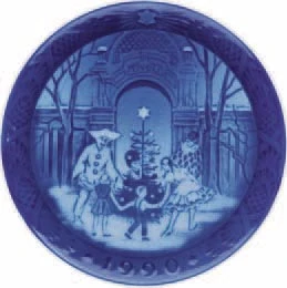 1990 Royal Copenhagen Christmas Plate