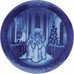 1991 Royal Copenhagen Christmas Plate