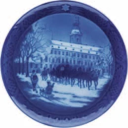 1992 Royal Copenhagen Christmas Plate