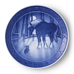 2019 Royal Copenhagen Christmas Plate